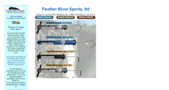 Desktop Screenshot of featherriversports.com